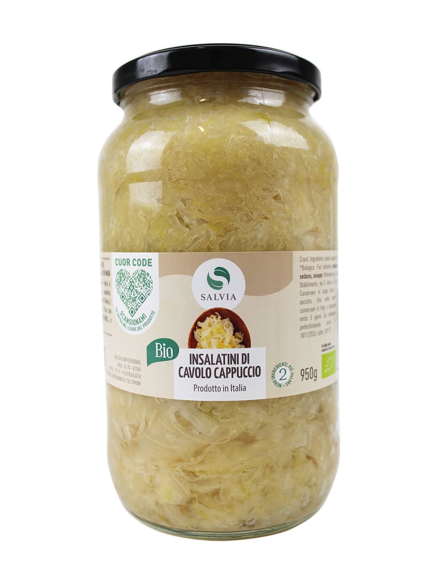 Insalatini di cavolo cappuccio bio Salvia 950g
