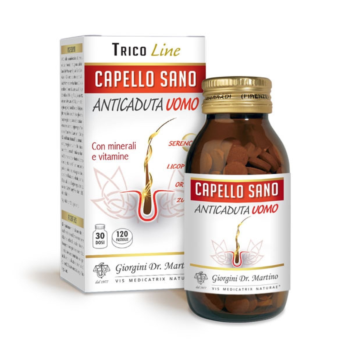 CAPELLO SANO - ANTICADUTA UOMO