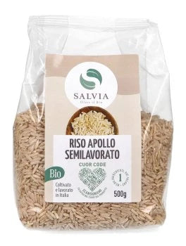 Riso apollo semilavorato bio Salvia 500g