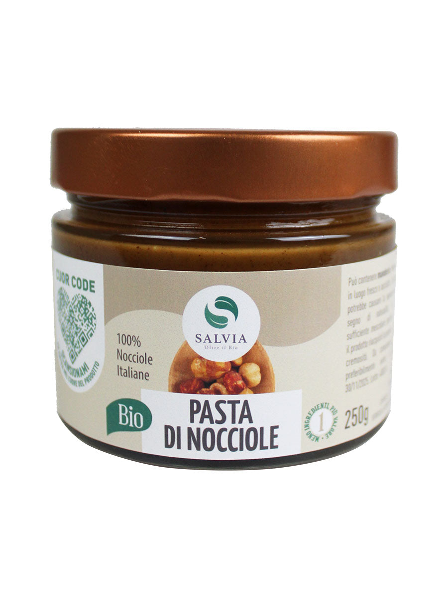 Pasta di nocciole bio Salvia 250g