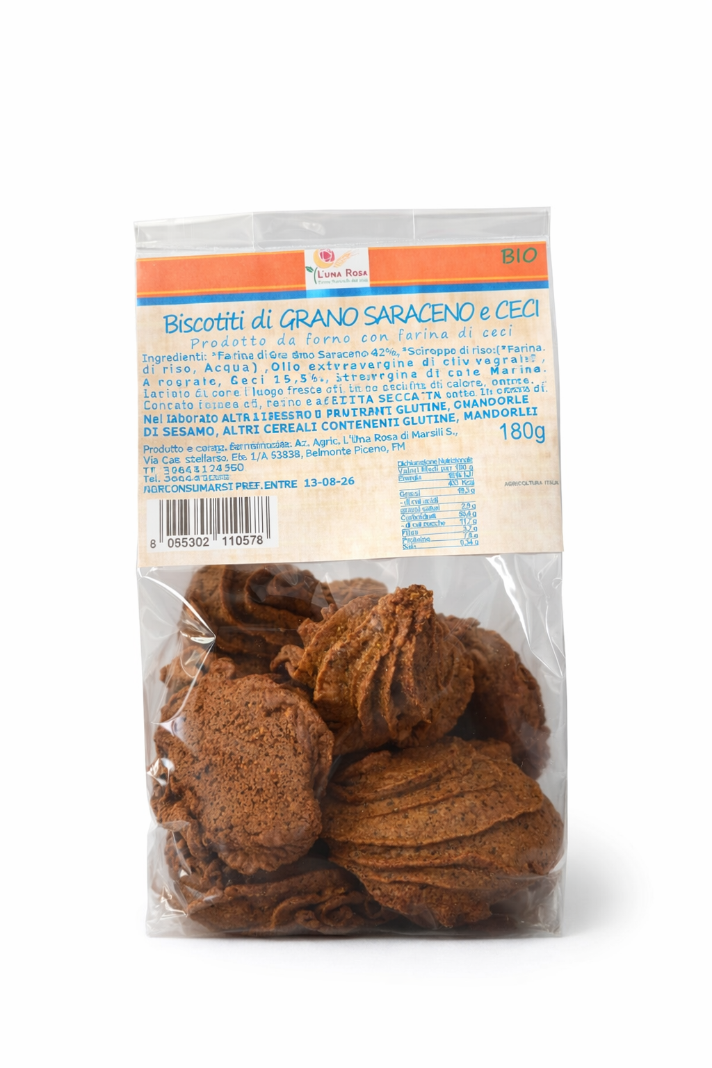 Biscotti saraceno e ceci
