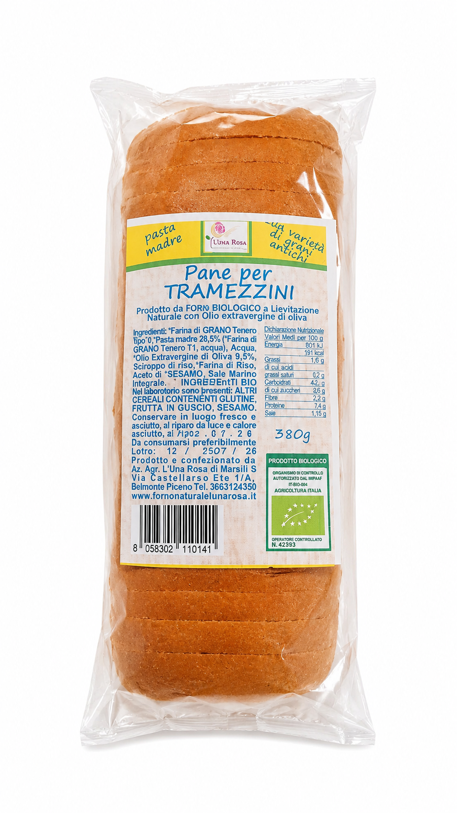 PANE PER TRAMEZZINI
