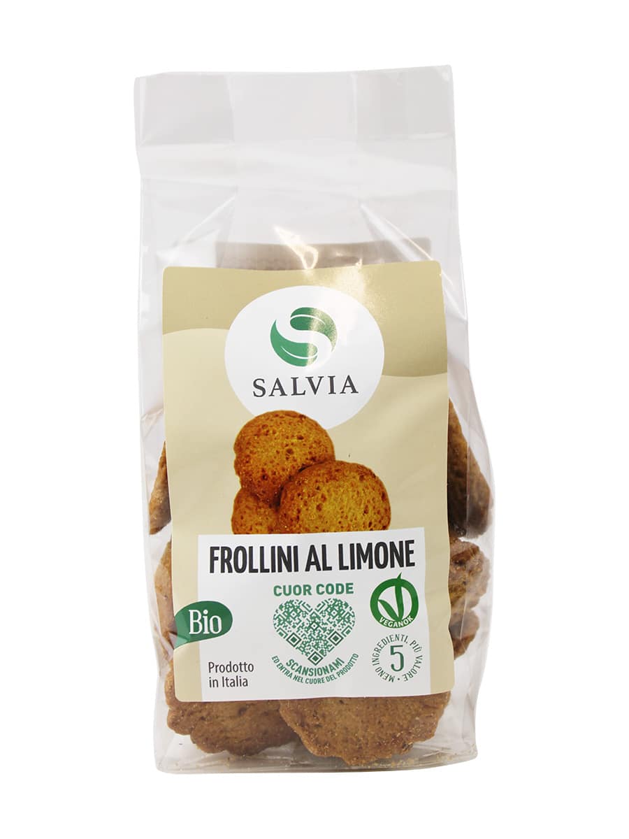 Frollini al limone bio - 200g Salvia